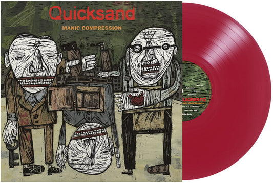 Quicksand- Manic Compression [Open Heart Red Vinyl] { vinyl }