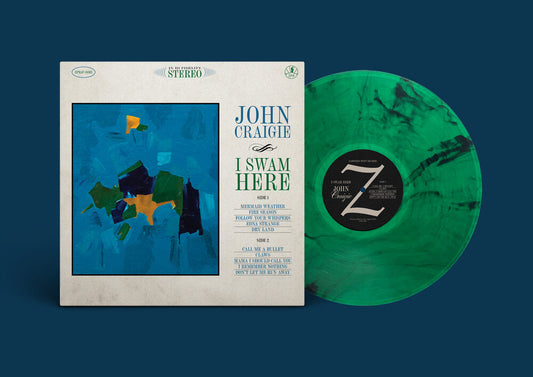 John Craigie- I Swam Here [Indie Exclusive] Green [Colored Vinyl] (Grn) [Limited Edition] [Indie Exclusive] { vinyl }
