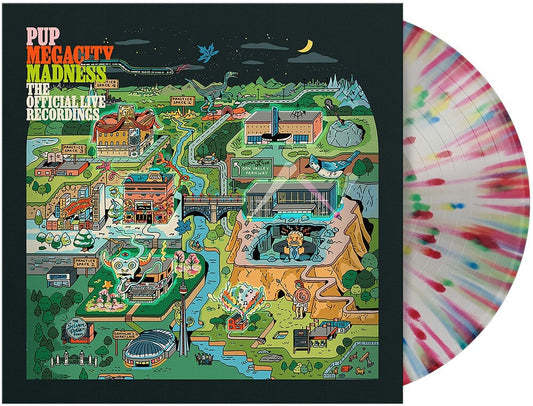 Pup- Megacity Madness (The Official Live Recordings) [Multicolor Splatter LP] { vinyl }