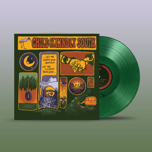 W Miller .D. - Child Of The Kindly South (Green) { vinyl }