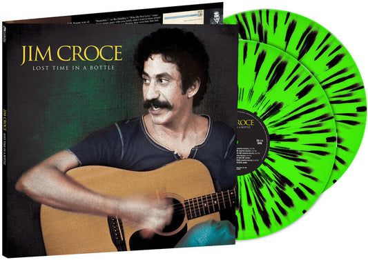 Jim Croce- Lost Time In A Bottle [Lime Green/Black Splatter] { vinyl }