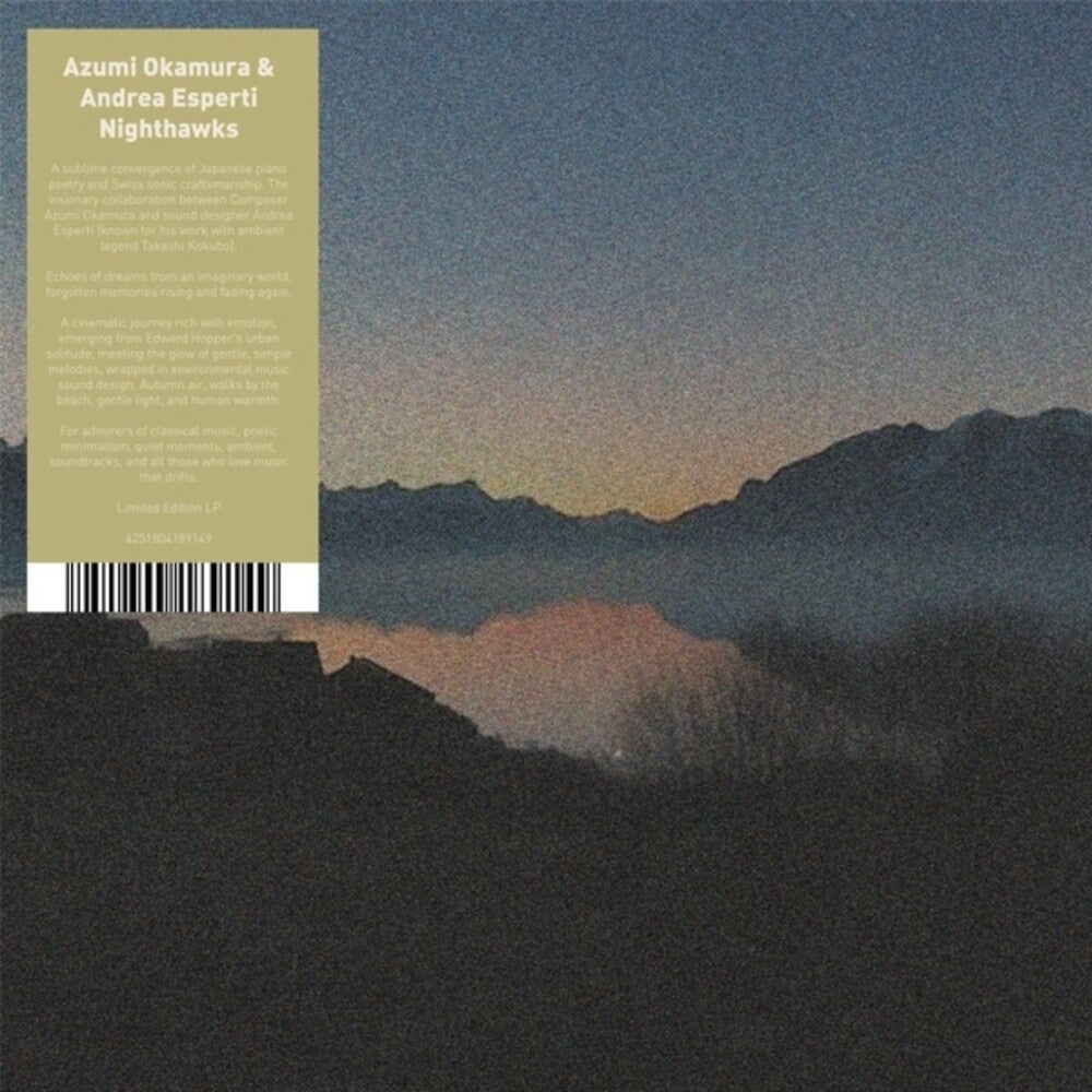 [PRE-ORDER] Azumi Okaruma  / Esperti,Andrea - Nighthawks (LP) { vinyl }
