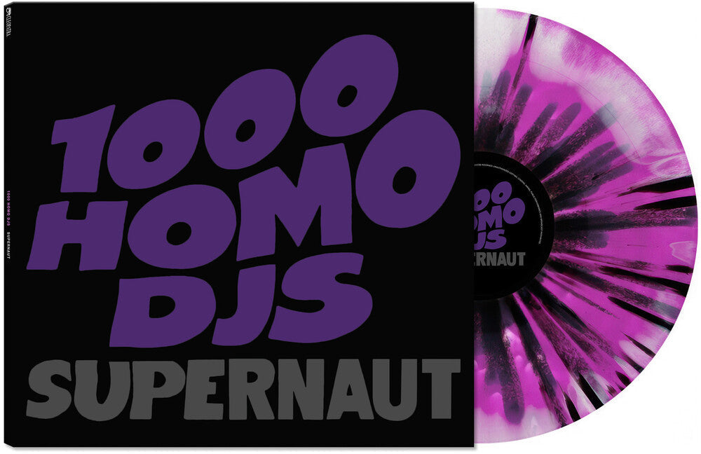 [PRE-ORDER] 1000 Homo DJs - Supernaut (MAGENTA/BLACK/WHITE HAZE/SPLATTER) { vinyl }