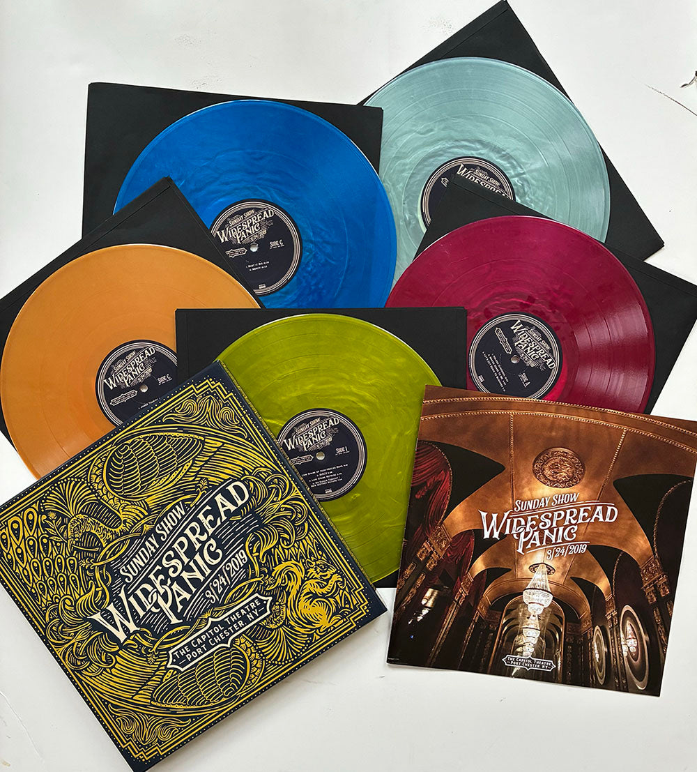 Widespread Panic- Sunday Show: 3/24/2019 Capitol Theatre, Port Chester, NY (5LP Multicolor Metallic Vinyl) { vinyl }