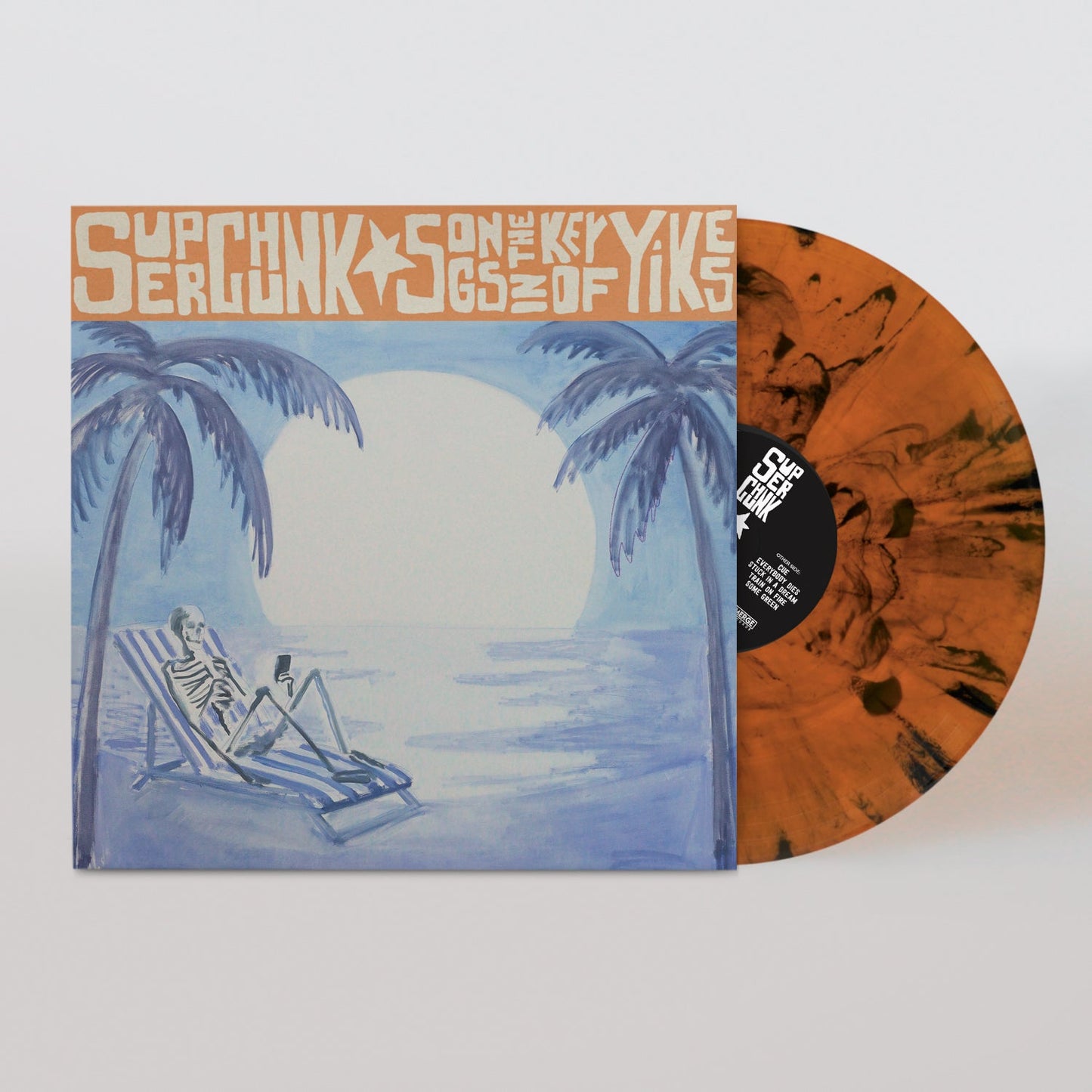 Superchunk- Songs in the Key of Yikes (Peak Vinyl, Orange & Black Swirl) { vinyl }