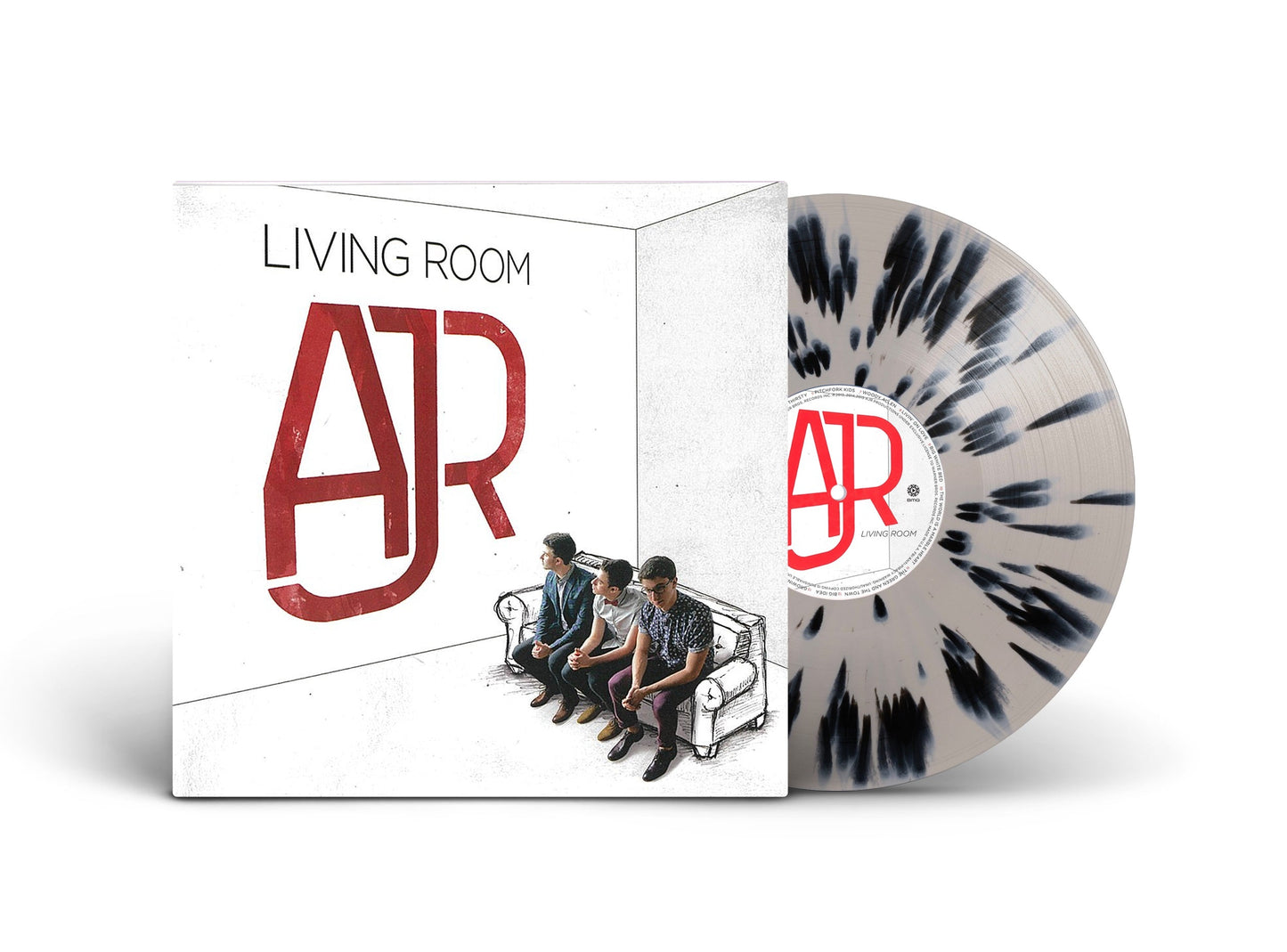 AJR- Living Room (Bone/Black Splatter Vinyl) { vinyl }