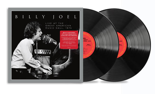 Billy Joel- Live at the Great American Music Hall – 1975 { vinyl }
