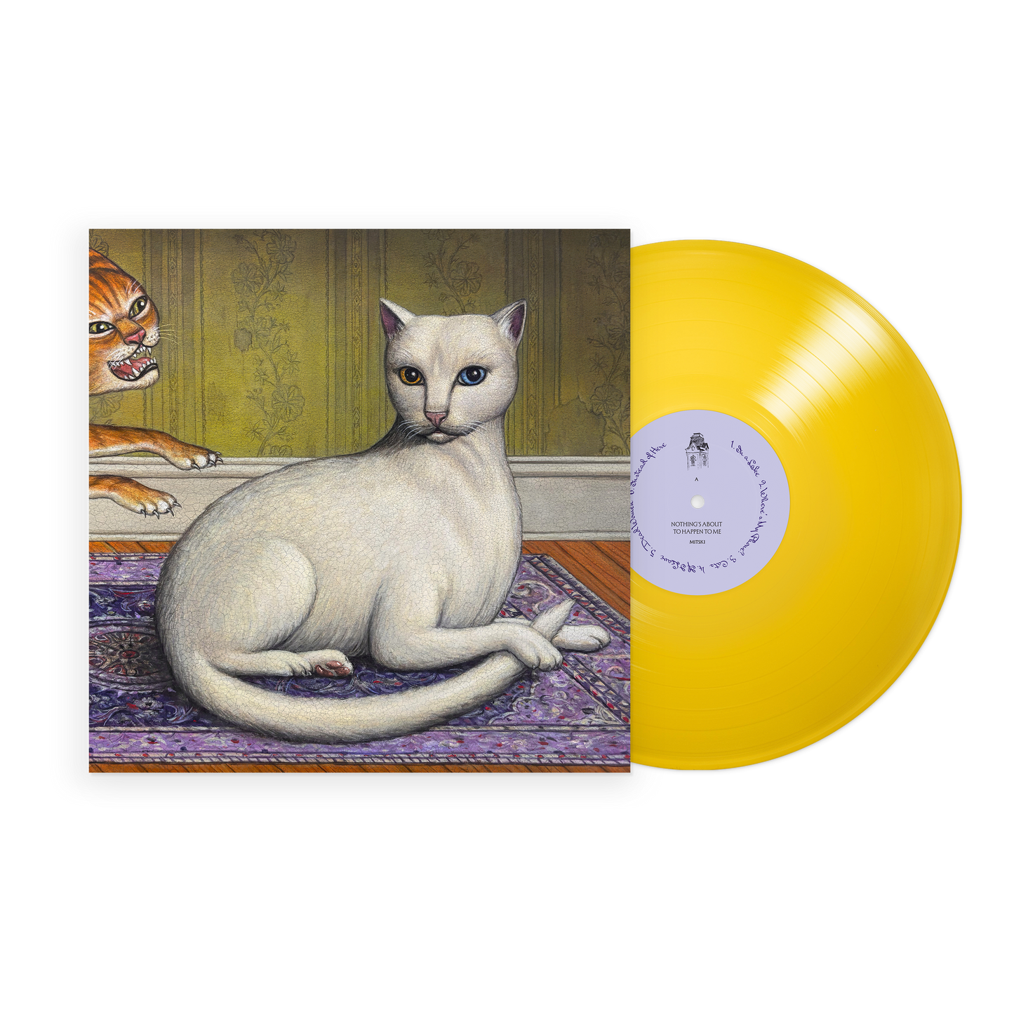 Mitski- Nothing's About to Happen to Me (Tansy Yellow Vinyl LP) { vinyl }