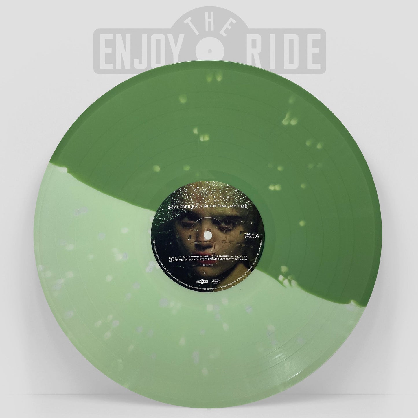Sky Ferreira- Night Time, My Time (24 Hours Split w/ Splatter Vinyl) (Original Uncensored Cover) { vinyl }