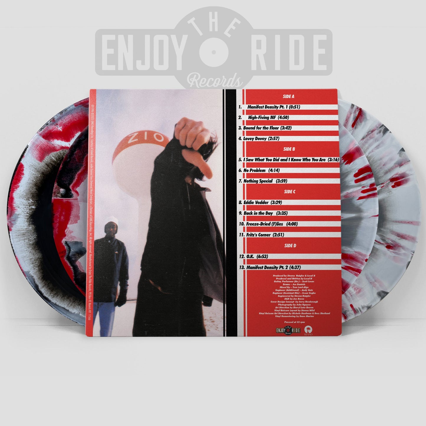 Local H- As Good As Dead (Red, White & Black Swirl Vinyl) { vinyl }