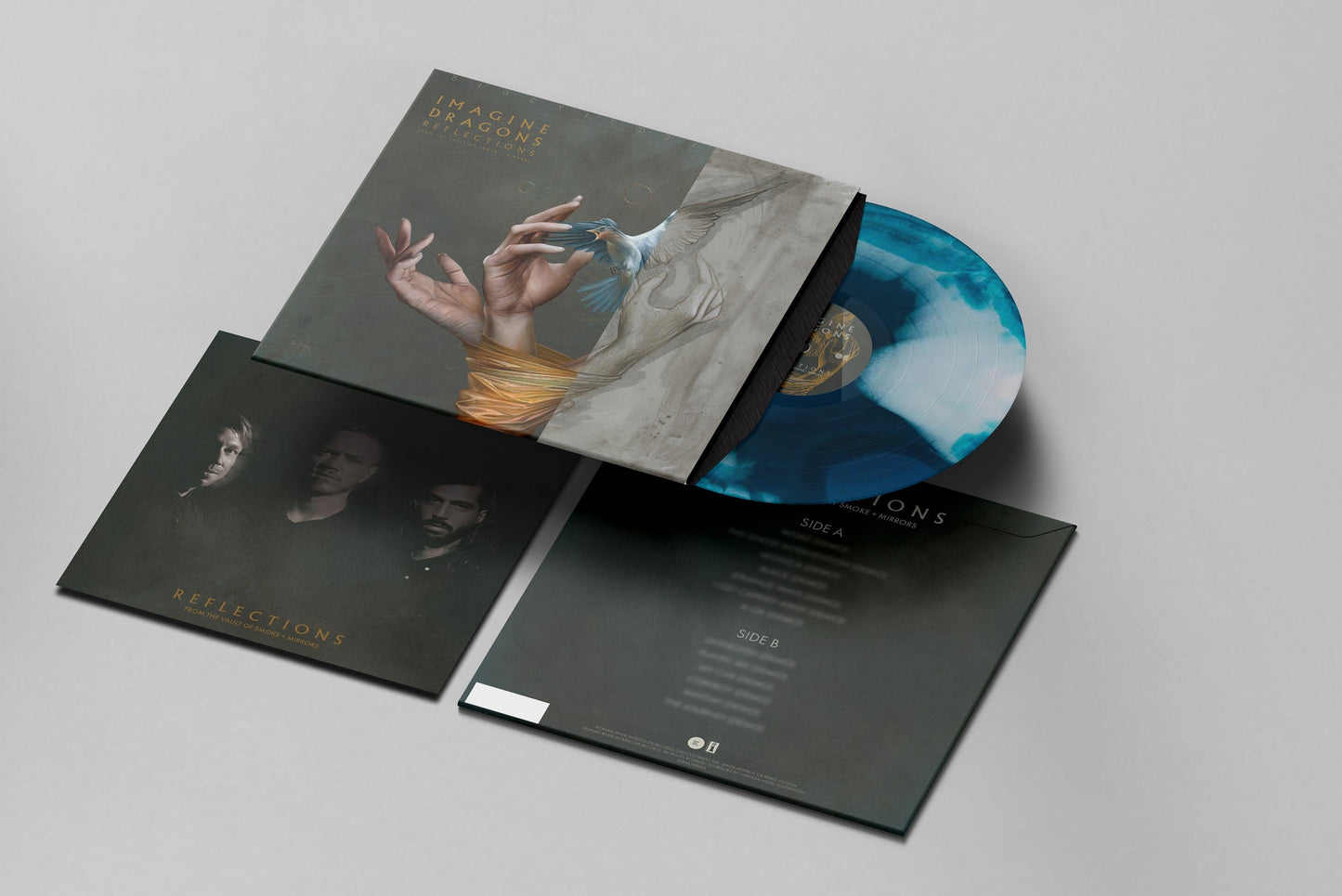 Imagine Dragons- Reflections (from the Vault of Smoke + Mirrors) [Ocean Blue LP] { vinyl }