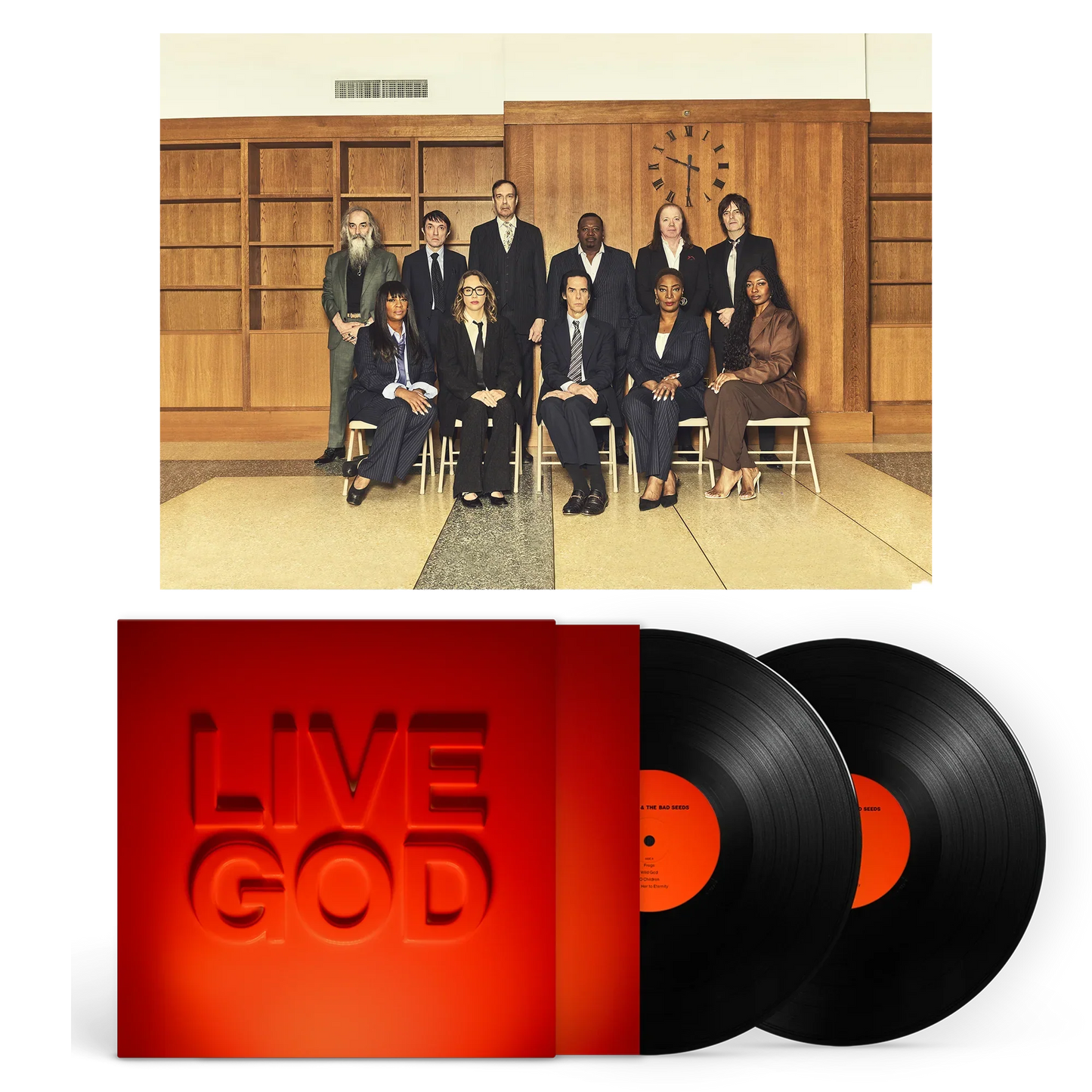 Nick Cave & The Bad Seeds- Live God { vinyl }