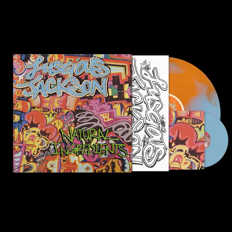 Lucious Jackson- Natural Ingredients [Grand Royal Swirl Vinyl w/ Baby Blue 7" Single] { vinyl }