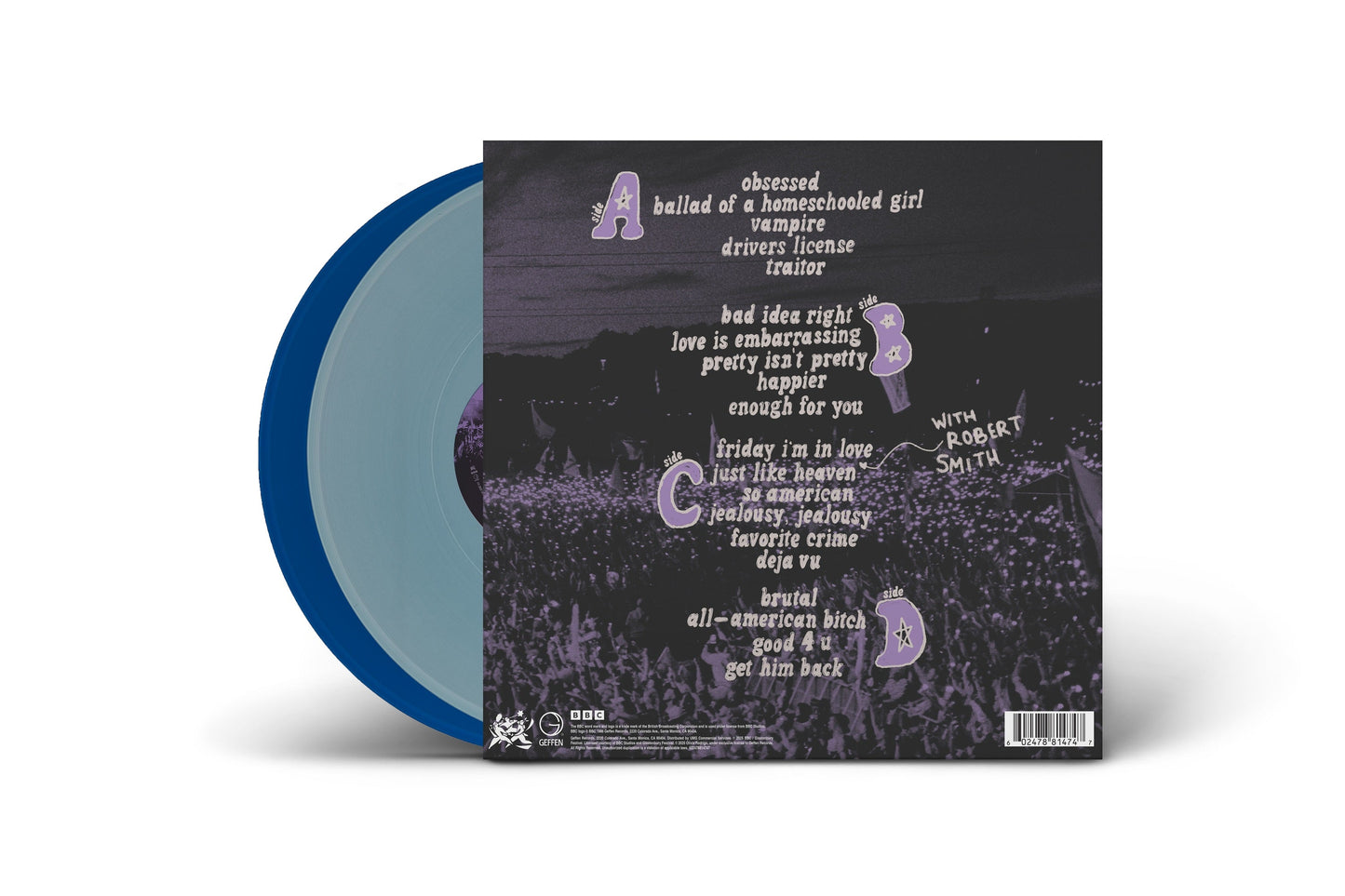 Olivia Rodrigo- Live From Glastonbury (A BBC Recording) [Light Blue/Cobalt 2 LP] { vinyl }