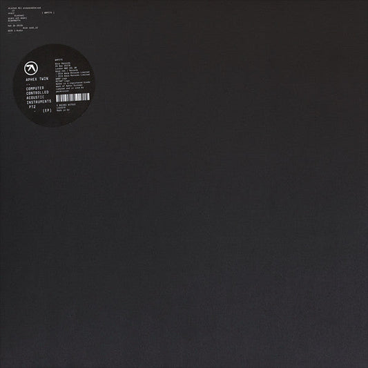 Aphex Twin - Computer Controlled Acoustic Instruments Pt 2 (Vinyl) { vinyl }