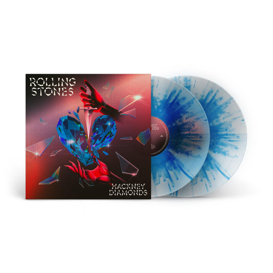 Rolling Stones- Hackney Diamonds (1 Year Anniversary) [Clear/Blue Splatter 2 LP] { vinyl }