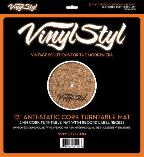 Anti Static Cork Turntable Mat