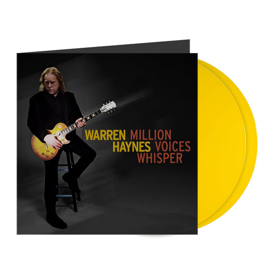 Warren Haynes (Gov't Mule)- Million Voices Whisper [Canary Yellow 2 LP] (Indie Exclusive Vinyl) { vinyl }