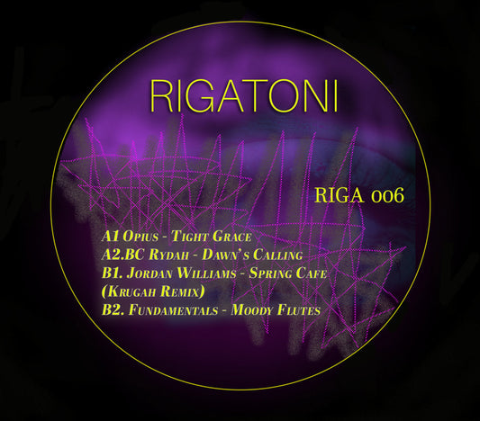 Various Artists - Rigatoni 006 [Opius/BC Rydah/Krugah/Fundamentals] (New 12" Vinyl) { vinyl }