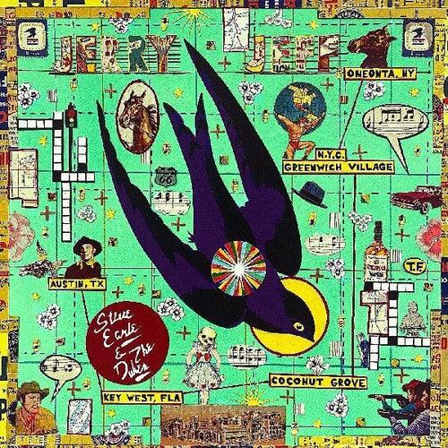 Steve Earle & The Dukes- Jerry Jeff { vinyl }