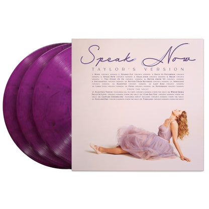 Taylor Swift- Speak Now (Taylor's Version) (Orchid Marbled 3LP) { vinyl }