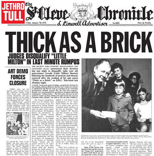 Jethro Tull- Thick As A Brick { vinyl }