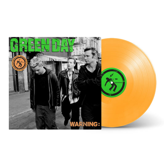 Green Day- Warning (25th Anniversary) (Orange Vinyl) { vinyl }