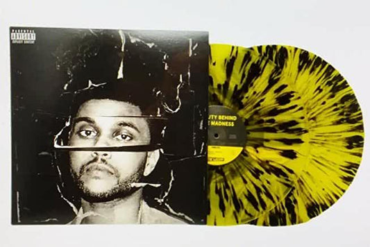 The Weeknd- Beauty Behind The Madness (Yellow w/ Black Splatter Vinyl) { vinyl }