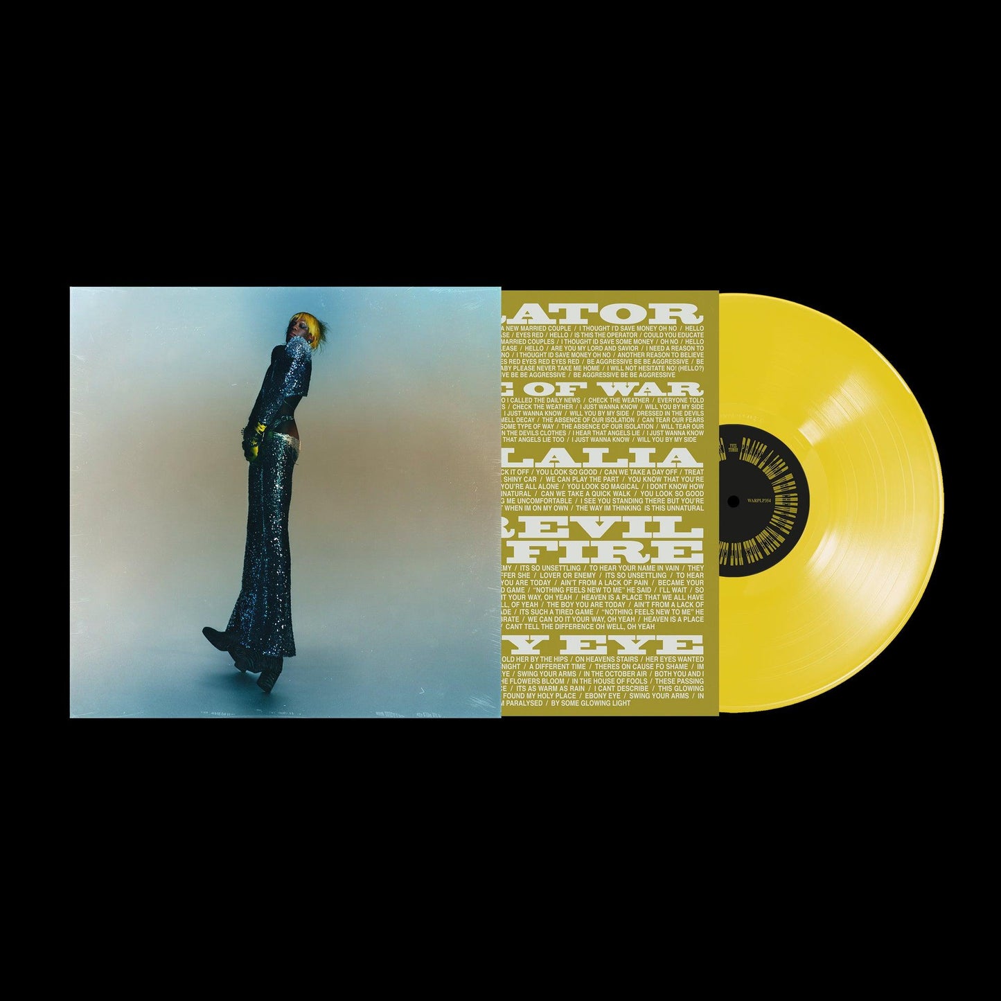 Yves Tumor- Praise A Lord Who Chews But Which Does Not Consume; (Or Simply, Hot Between Worlds) (Transparent Yellow Vinyl) { vinyl }