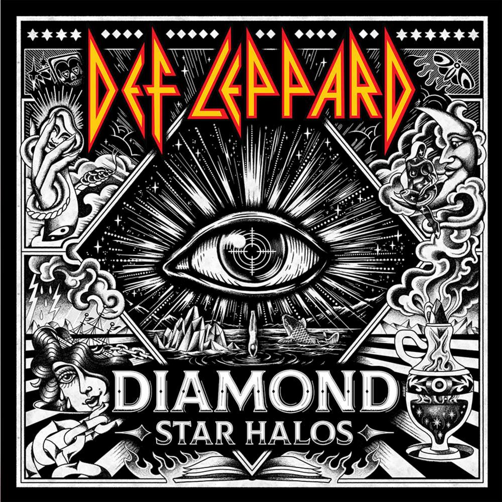 Def Leppard- Diamond Star Halos (Indie Exclusive Clear Vinyl) { vinyl }
