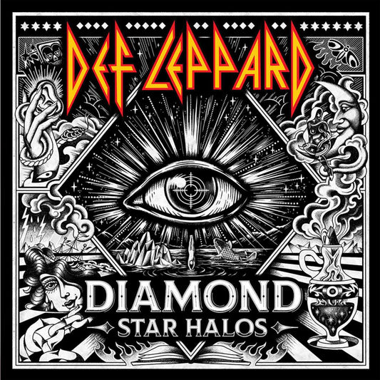Def Leppard- Diamond Star Halos (Indie Exclusive Clear Vinyl) { vinyl }
