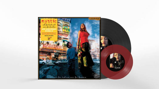 Mystic- Cuts For Luck And Scars For Freedom (RSD Essential Indie Colorway Black Ice 2LP + Ruby Red 7in) { vinyl }