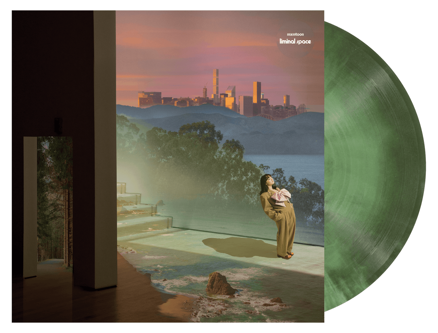Mxmtoon- Luminal Space (Galaxy Marble Green Vinyl) { vinyl }