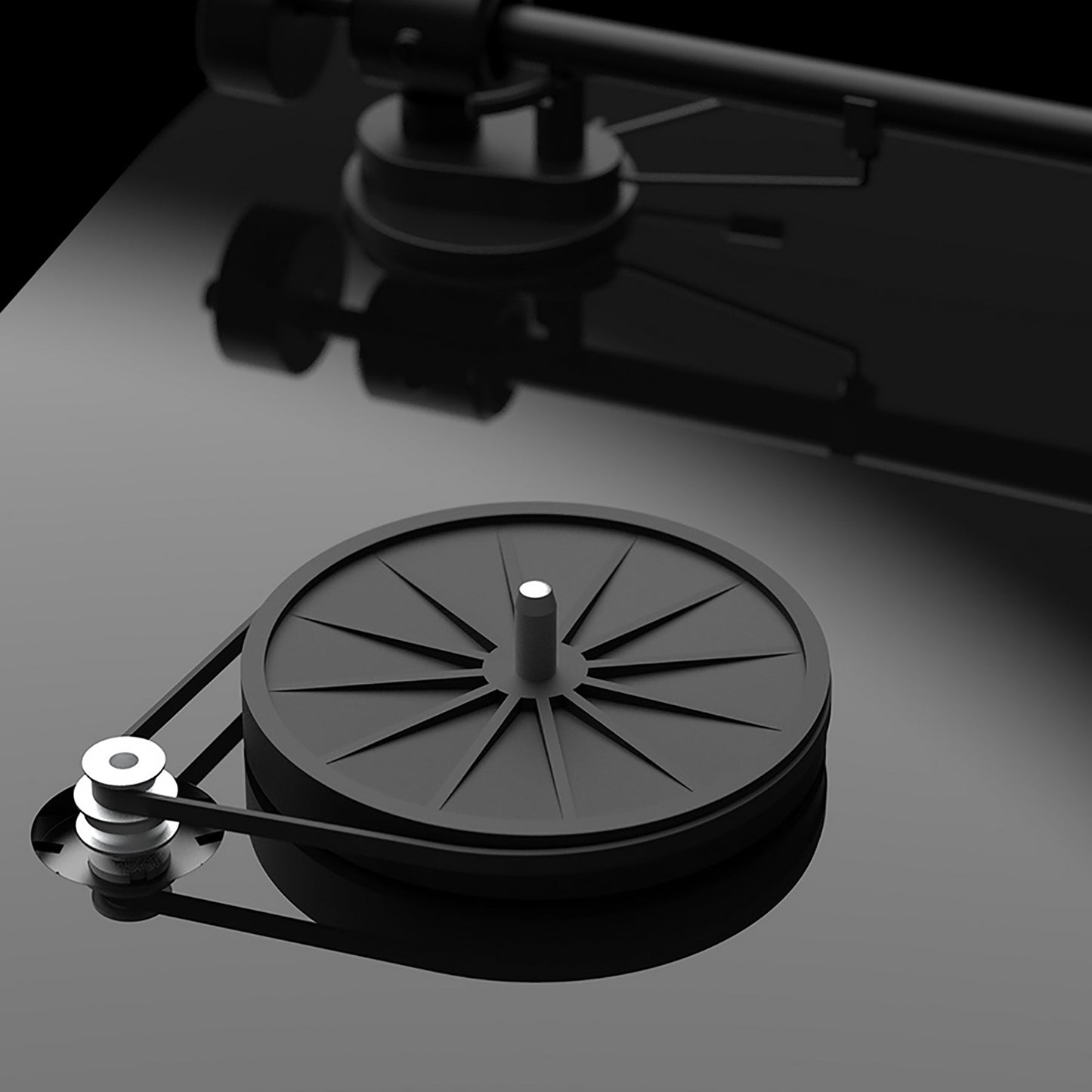 Pro-Ject: T1 Phono SB Turntable - Walnut (Turntable Lab Exclusive)