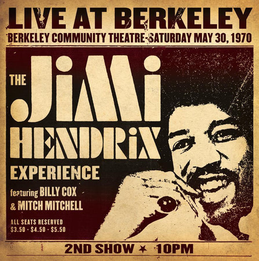 Jimi Hendrix- Live at Berkeley { vinyl }