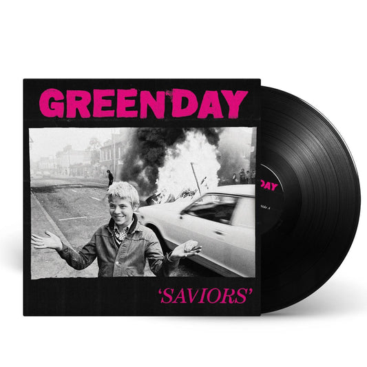 Green Day- Saviors (Black Vinyl w/ Poster) { vinyl }
