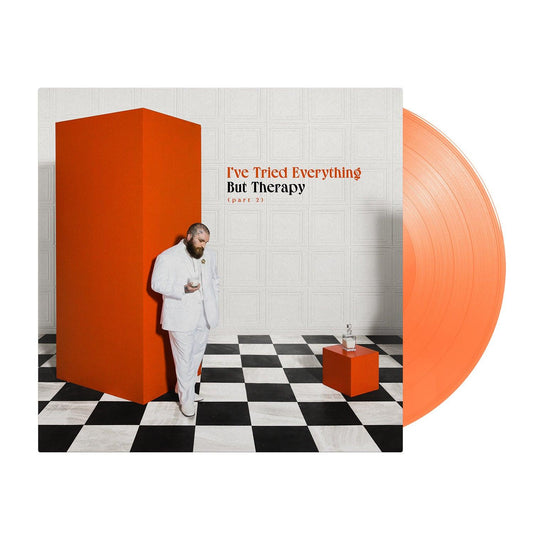 Teddy Swims- I've Tried Everything But Therapy (Part 2) (Solid Tangerine Vinyl) { vinyl }