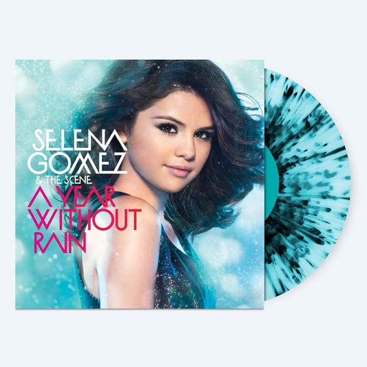 Selena Gomez & The Scene- Year Without Rain (Blue/Black Splatter Vinyl) { vinyl }