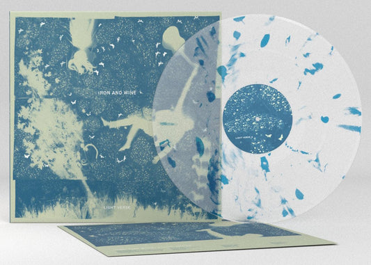 Iron & Wine- Light Verse (Clear w/ Blue Swirl Vinyl) (Loser Ed) { vinyl }