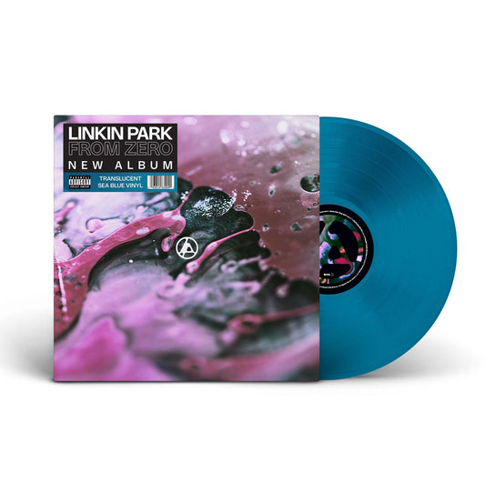 Linkin Park- From Zero (Transulcent Sea Blue Vinyl) { vinyl }