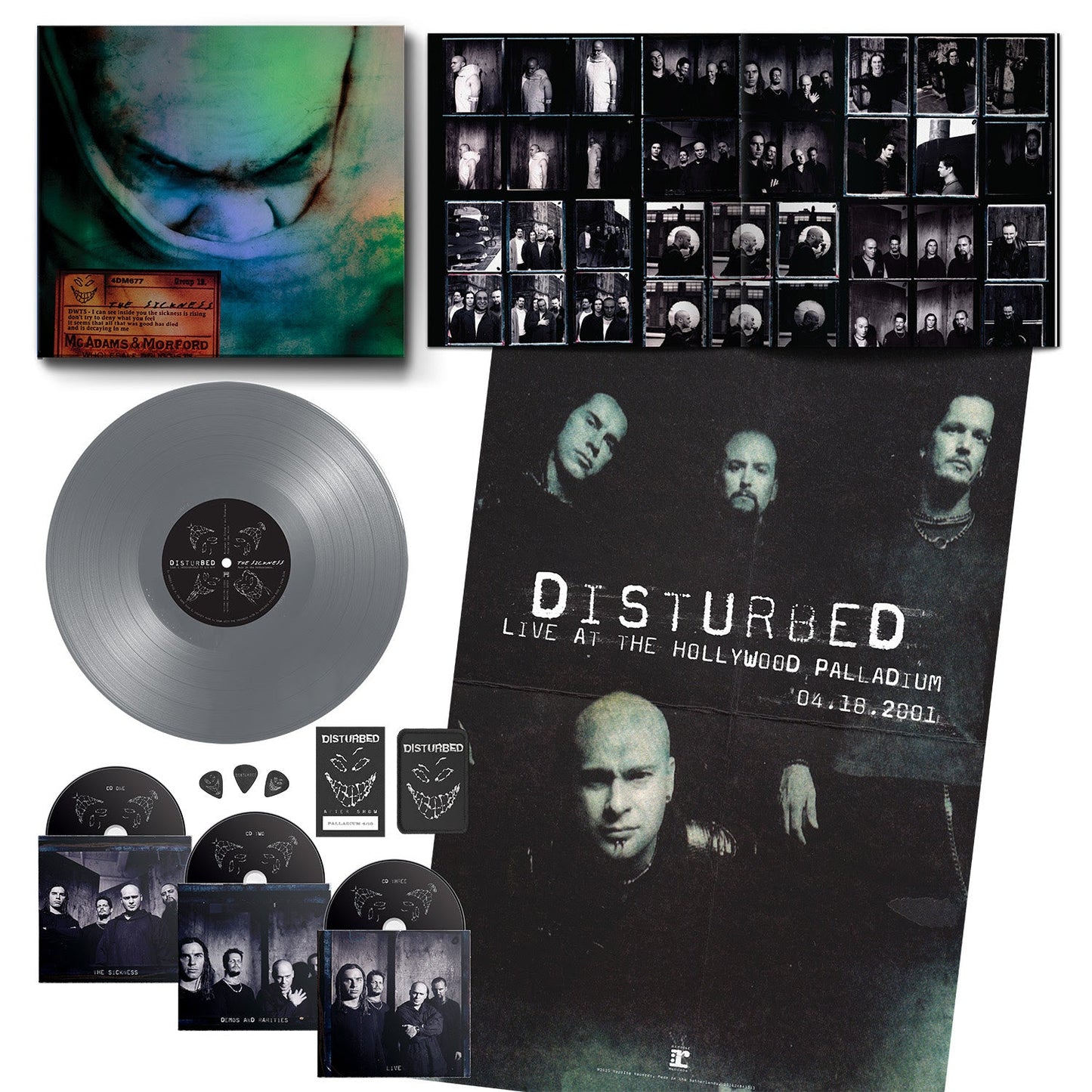 Disturbed- The Sickness (25th Anniversary Edition) (1LP/3CD Boxset) { vinyl }