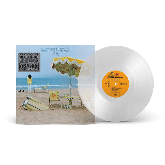 Neil Young- On The Beach - Limited 140-Gram Clear Vinyl { vinyl }