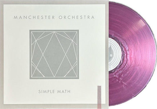 Manchester Orchestra- Simple Math (Pink Swirl) { vinyl }