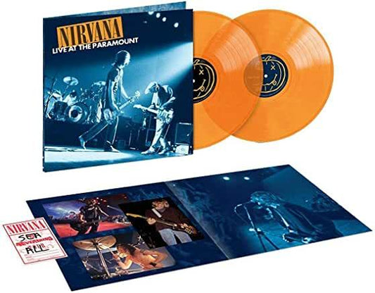 Nirvana- Live At The Paramount (Transparent Orange Vinyl) { vinyl }