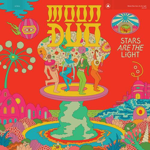 Moon Duo- Stars Are the Light (Neon Pink Vinyl) { vinyl }