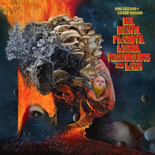 King Gizzard & The Lizard Wizard- Ice, Death, Planets, Lungs, Mushrooms and Lava { vinyl }