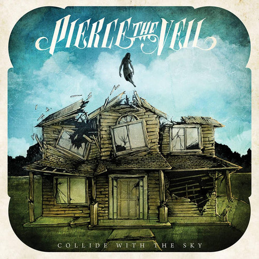 Pierce The Veil- Collide With The Sky (Indie Exclusive Aqua Blue) { vinyl }